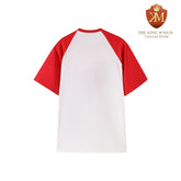 Illinois State Premium Redbirds White Raglan Chenille Shirt